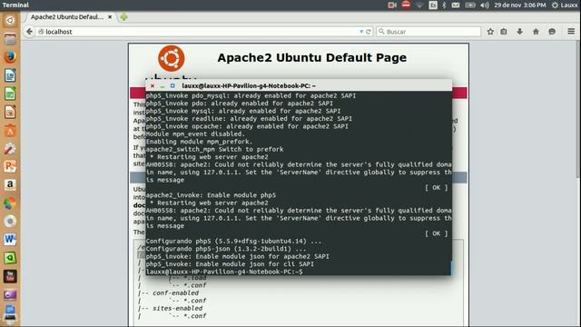 Como Instalar Apache, PHP, Mysql, phpmyadmin en Linux Ubuntu- Configura tu servidor web смотреть онлайн