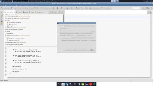 LibGDX 2D Tutorial #3: Delta Time and Game Screens смотреть онлайн