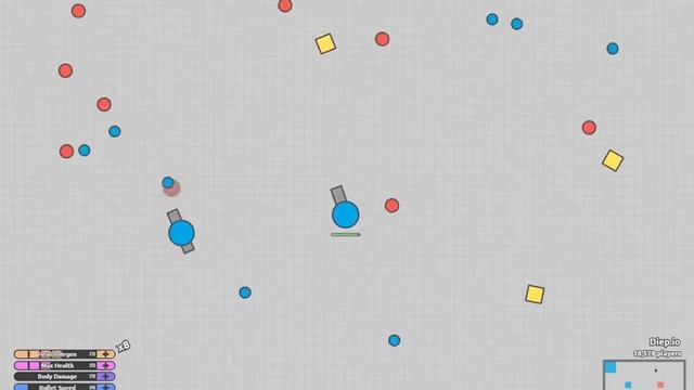 diep.io #1 хотел дойти до класса Stalker )))) смотреть онлайн