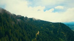 01. ФУТАЖ. Полёт над горами (Flying over mountains) 4K