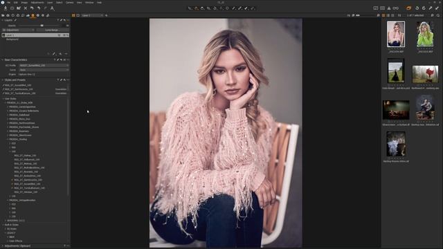 How To Use 3D LUT User Styles In Capture One Pro With Commercial Retoucher, Earth Oliver