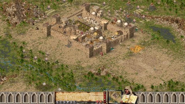 Stronghold Crusader - Spectacular AI Battles #071: 3 Abbots vs. 3 Rats смотреть онлайн