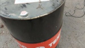 Бочка для сжигания мусора