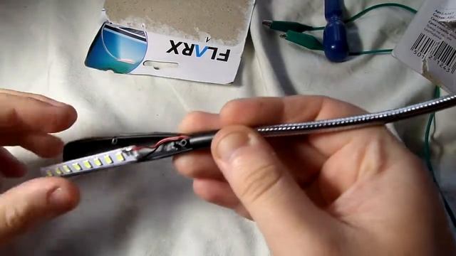 Обзор USB светильника FLARX из магазина FixPrice
