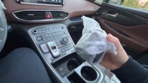 Обзор Hyundai Santa Fe 2.5 бензин 2022 максимальная комплектация, панорама в Москве