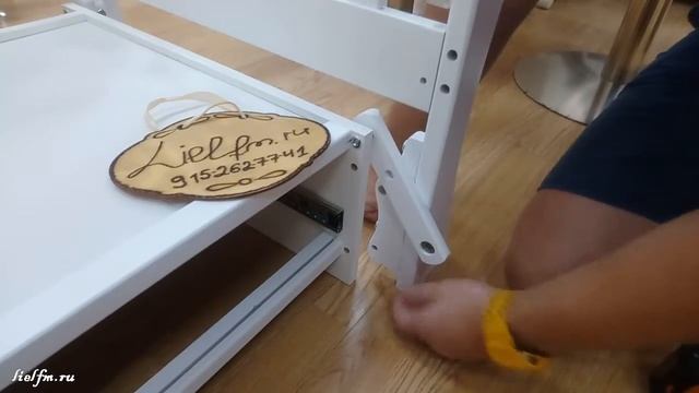 4. Сборка кровати с поперечным маятником Лель- АБ 21 Лаванда - Установка ящика смотреть онлайн