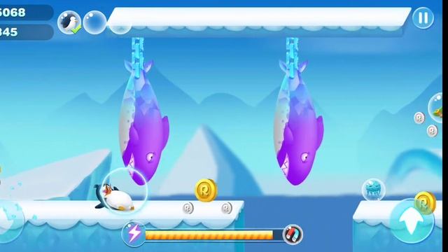 Super Penguin Run Level 19 смотреть онлайн
