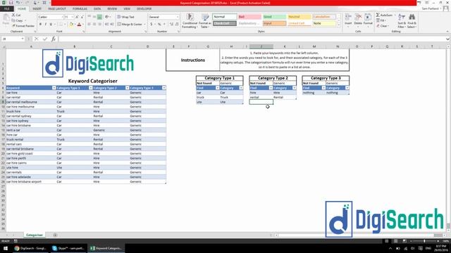 Excel SEO: Bulk Keyword Categorisation and Classification смотреть онлайн