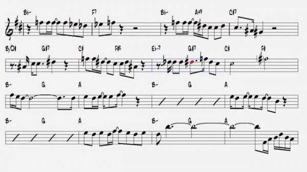 Layla - Eric Clapton SAX ALTO