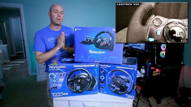 Logitech G29 Thrustmaster T300 Thrustmaster T150 Comparison Review #logitech #thrustmaster