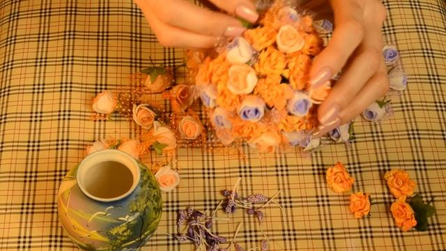 ?КАК СДЕЛАТЬ ШАР ИЗ ЦВЕТОВ/DIY/МК/HOW TO MAKE ELEGANT DECORATION FOR HOME/Нанули Лада? смотреть онлайн