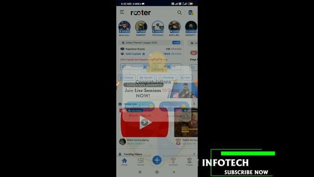 (EXPIRED) Rooter App Coin Adder Script, 5000+5000+5000 Unlimited Coin Adder Script