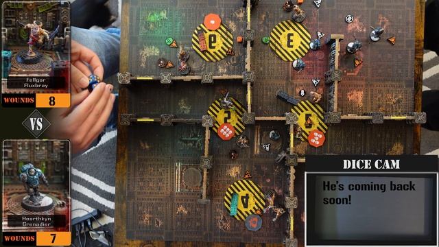 Fellgor Ravagers vs Herathkyn Salvagers : Kill Team Into the Dark -Crit Ops 2022 Close Quarters смотреть онлайн