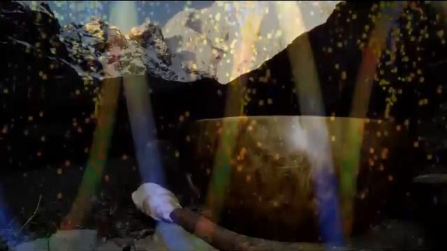 Тибетские чаши + бинауральные ритмы (тета-медитация). смотреть онлайн