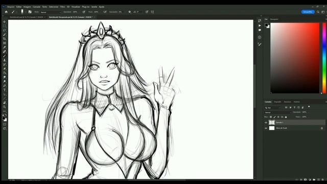Draw with me!!! Daily Sketch #1 смотреть онлайн