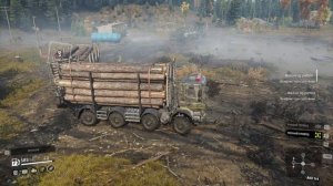 Загрузка Средних Бревен. SNOWRUNNER #49