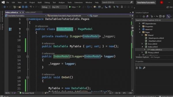 ASP.NET Datatables + Filtering and Sorting Data
