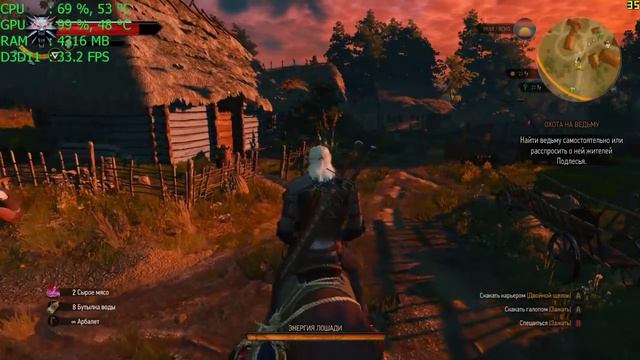 The Witcher 3 Wild Hunt | I3 4130 | GTX 750 TI 2GB | Windows 10 | Gameplay | Settings High смотреть онлайн