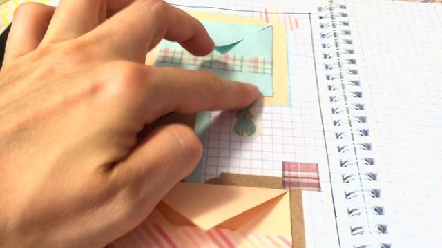 Идеи для личного дневника | Разворот для наклеек | Простые идеи для ЛД смотреть онлайн