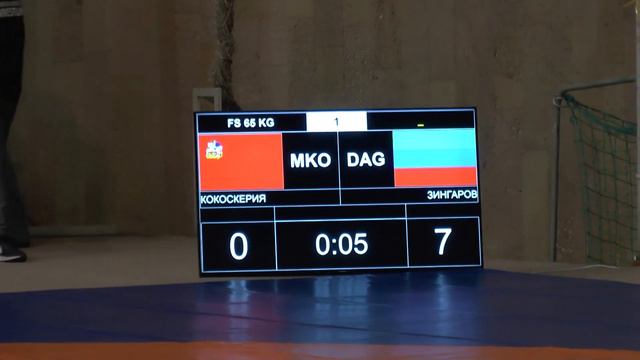 Кокоскерия Марат (Абхазия) - Зингаров Мурадхан (Дагестан) смотреть онлайн