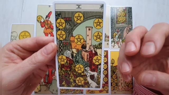 Значение карт Таро. Младшие арканы. 10 пентаклей смотреть онлайн