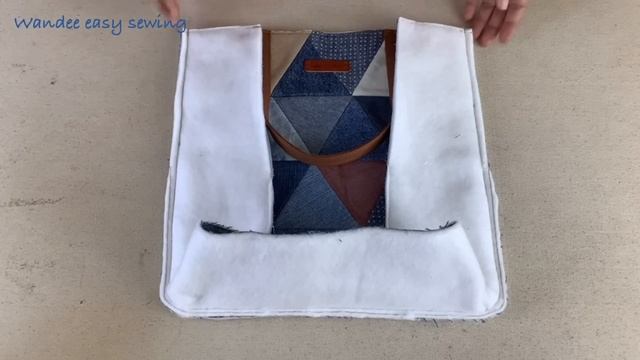 how to sew a denim tote bag with zipper tutorial , diy tote bag with zipper ideas ,denim reuse idea смотреть онлайн