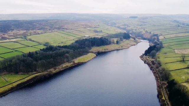 Sladen Valley Lower Laithe Reservoir BD22 0EY Mavic Mini Drone For Fans смотреть онлайн