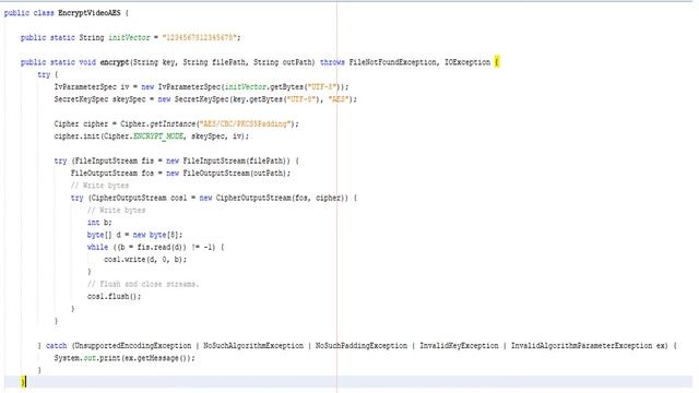 JAVA CRYPTOGRAPHY #2 ENCRYPT AND DECRYPT VIDEO AES 256 JAVA смотреть онлайн