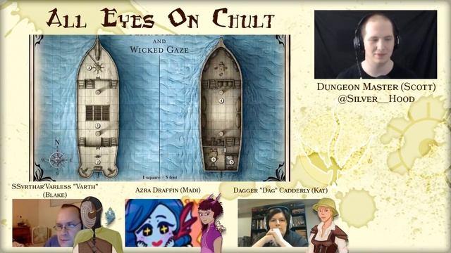 Adventures in the Trackless Sea "All Eyes On Chult" Episode 1 Ships in the Dark смотреть онлайн