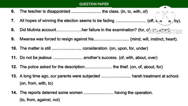 English paper 2-STRUCTURE exam revision questions and answers part I смотреть онлайн