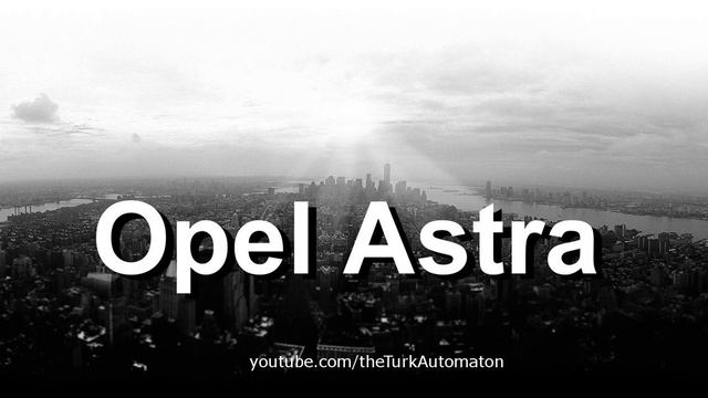How to pronounce Opel Astra in German смотреть онлайн