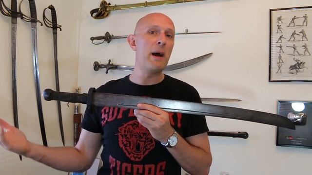 An Antique Chinese Dao Sword (AKA Chinese Broadsword) смотреть онлайн