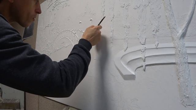 Как сделать барельеф на стене своими руками видео 2.mp4