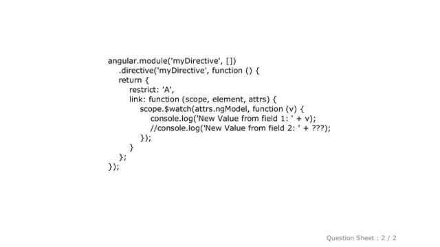 HTML : AngularJS - Input change outside directive value passed in to directive смотреть онлайн