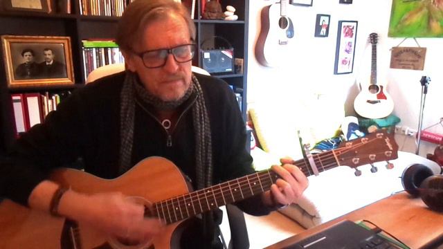 Garland Jeffreys' "Matador" - Acoustic Guitar Unplugged Rendition - 1st Song of 2019 смотреть онлайн