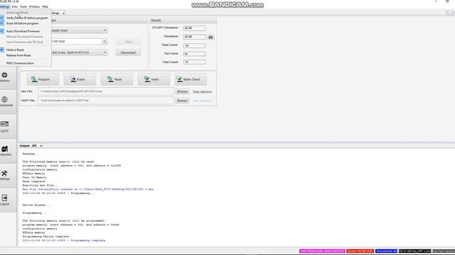Как "прошить" PIC микроконтроллер через PICkit3 с помощью MPLAB смотреть онлайн