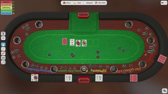 Random Games with Friends - Tabletop Simulator (Poker - Game 02) - Ep.07 - New Contestants! смотреть онлайн