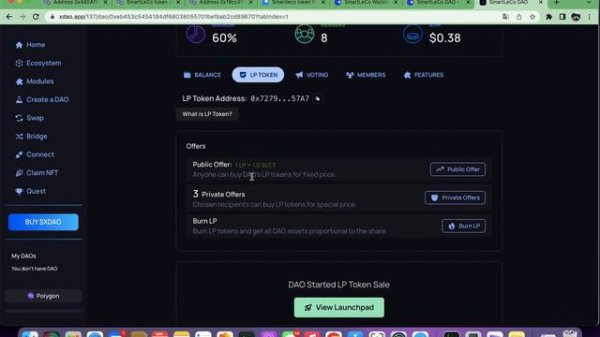 🔵 SmartLeCo token staking. Как разместить свободные токены в стейкинг и получать постоянный доход?