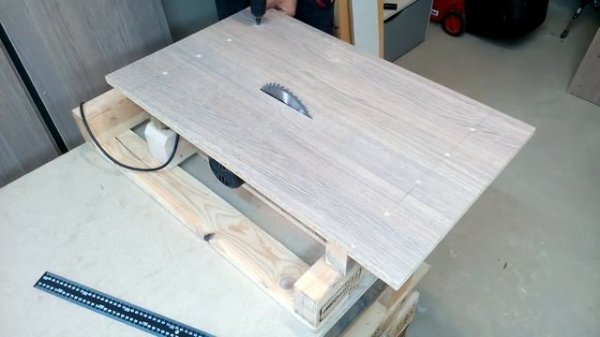 How To Make A Homemade Table Saw With Circular Saw