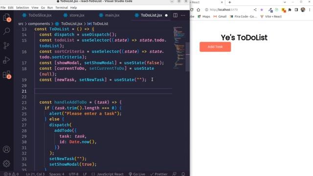 Build a ToDo List app with react redux-toolkit and tailwind css смотреть онлайн