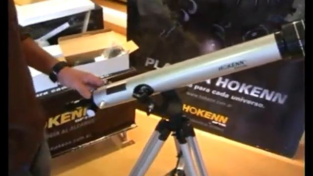 Telescopio Hokenn HPR 60 700 Armado смотреть онлайн