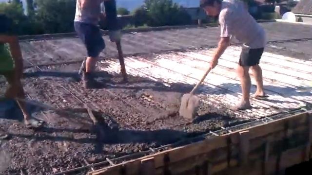 Заливка перекрытий силами заказчика. смотреть онлайн