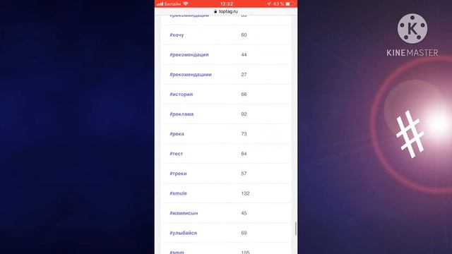 Хештеги для Тик Ток подобрать через генератор хештегов TikTok