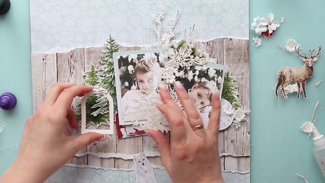 #143 | Frosty layout with "Winterland" collection | Maria Chesnokova смотреть онлайн