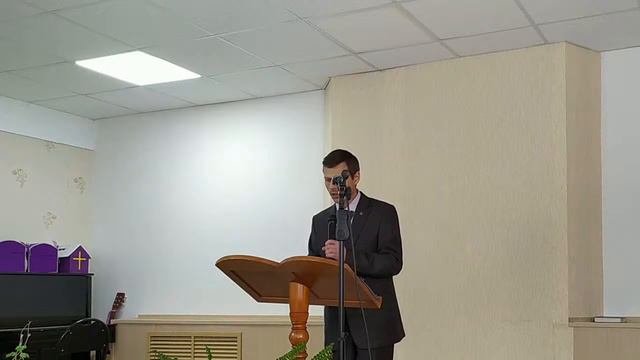 Проповедь 28.11.20 - Не силою крепок человек смотреть онлайн