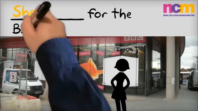 Present Simple Verbs Conjugation Grammar in a minute from NewCollegeManchester - www.directtalk.ru смотреть онлайн