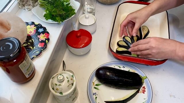 НЕОБЫЧНЫЙ ЦВЕТОК  ИЗ БАКЛАЖАНА С ФАРШЕМ ? СПАСИБО ОЛЬГЕ ЗА РЕЦЕПТ ? EGGPLANT FLOWER ?Amond