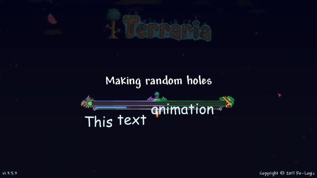 Terraria Seed Feature смотреть онлайн