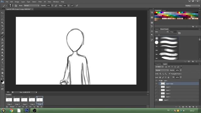 Как сделать анимацию в Photoshop? смотреть онлайн