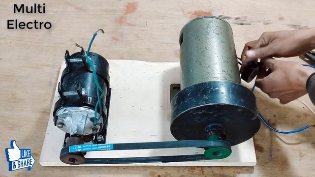 How To Make Free Energy Generator Using 230 Volt Inverter And Dc Motor New Self Running Generator смотреть онлайн